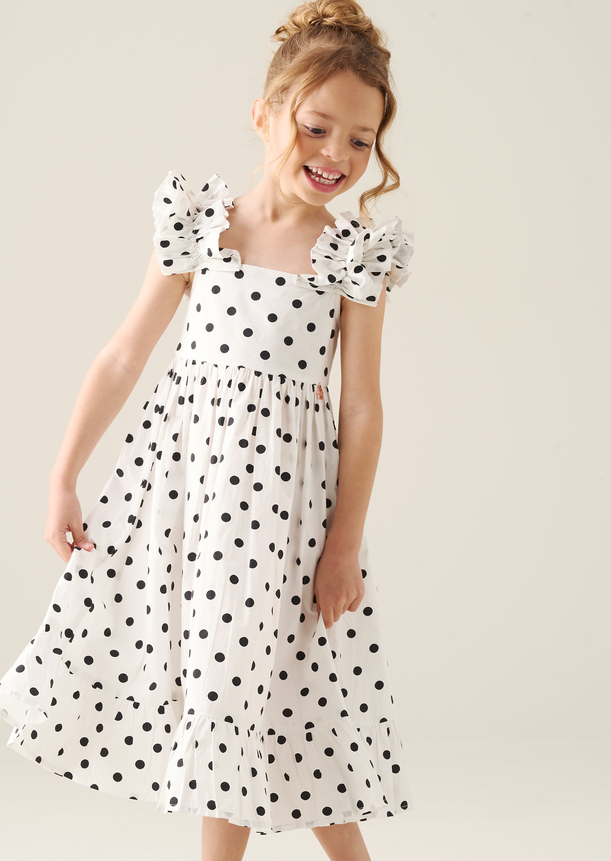 Amber Polka Dot Dress