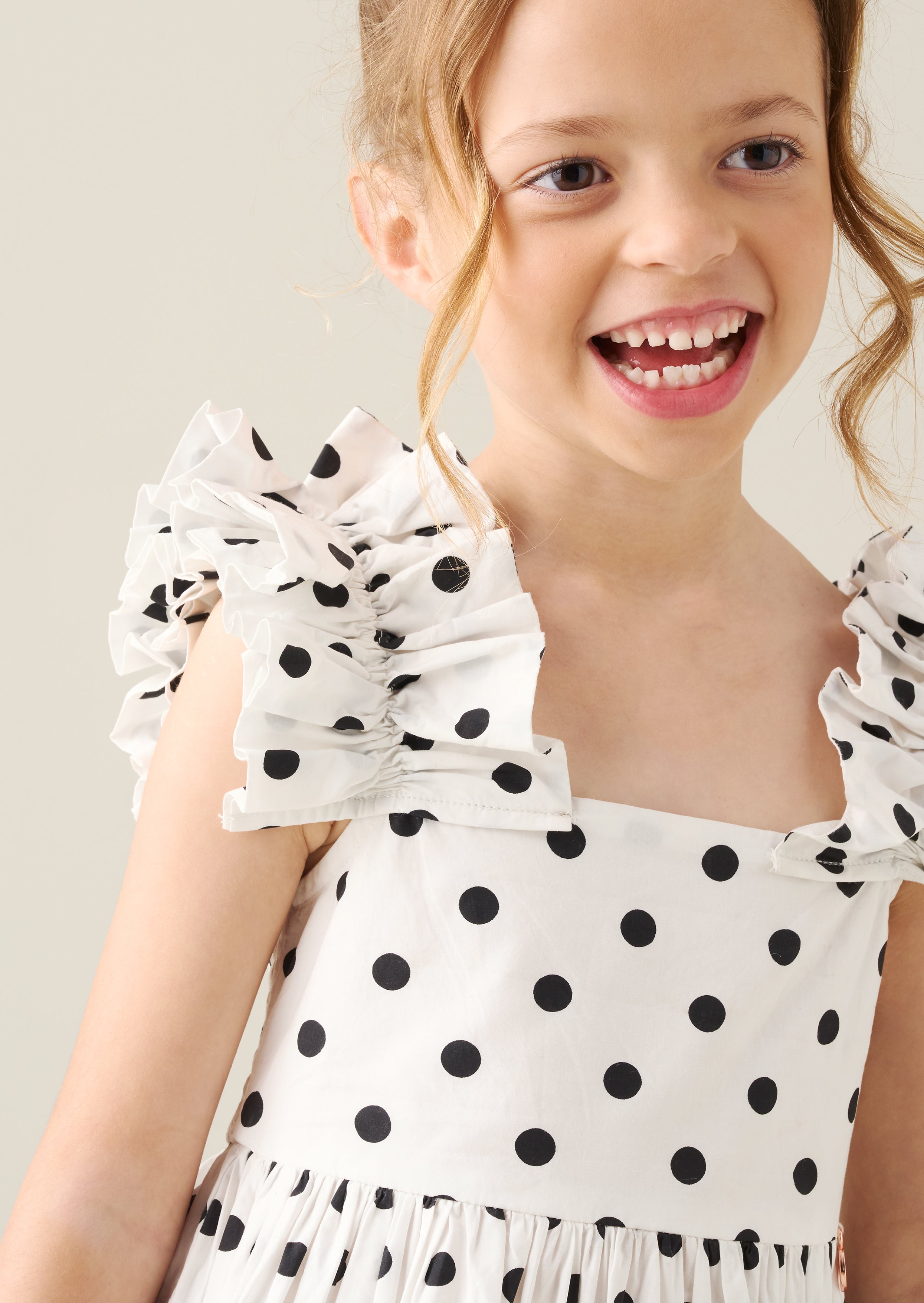 Amber Polka Dot Dress