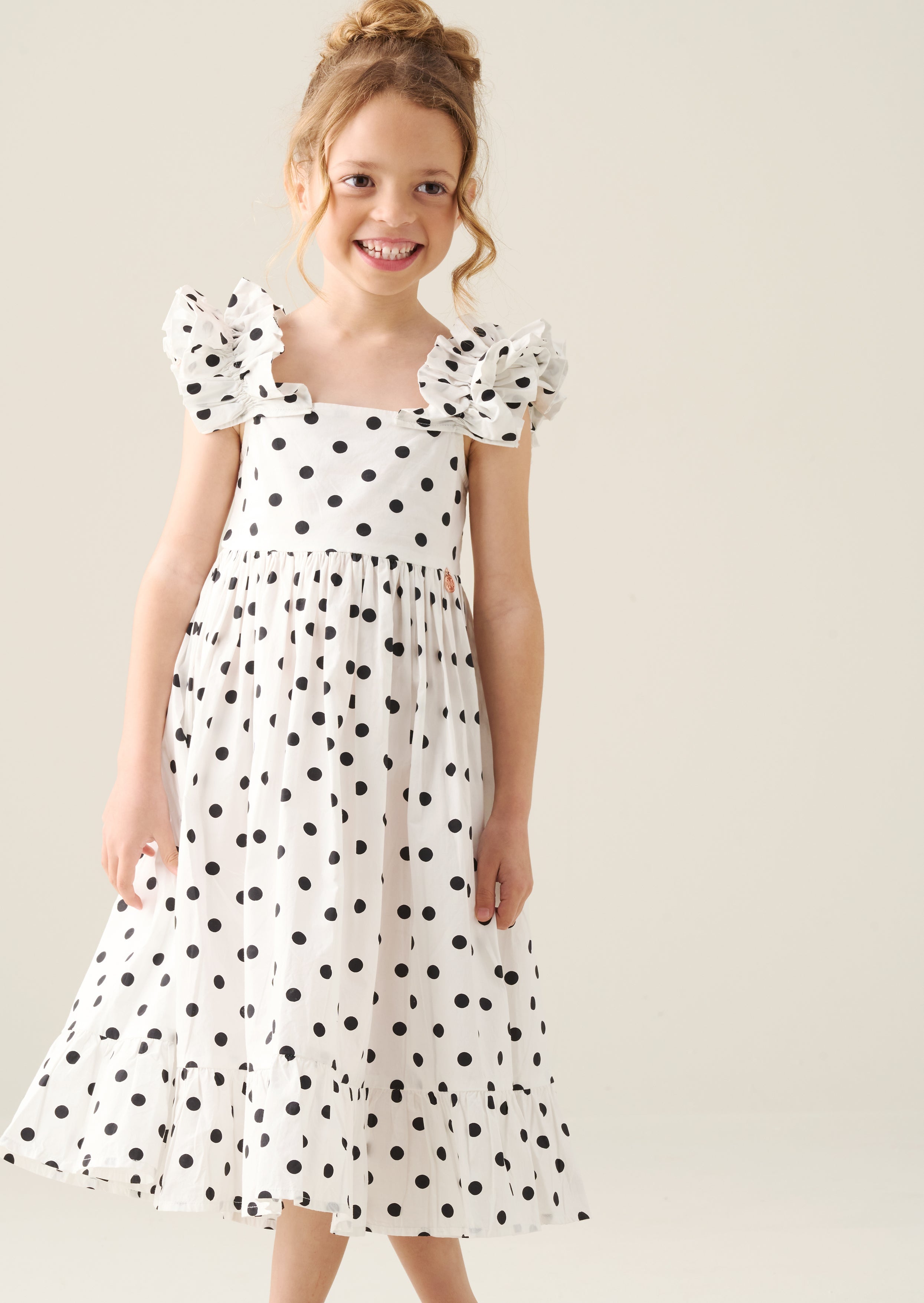 Amber Polka Dot Dress